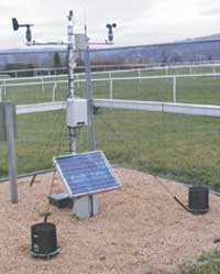 Weather Station on course